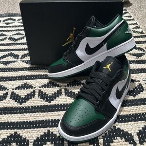 Nib Jordan Jordan 1 Low "Green Toe" sneakers